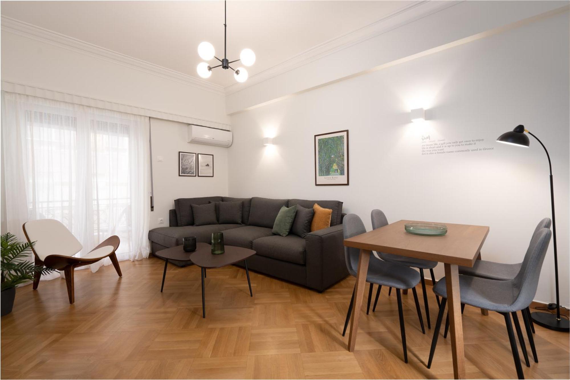Metroscape Retreat Nearby Metro Station Apartment เอเธนส์ ภายนอก รูปภาพ